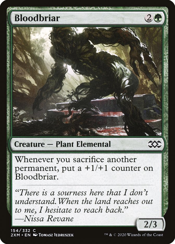 Bloodbriar [Double Masters] Magic: The Gathering