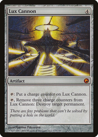 Lux Cannon [Scars of Mirrodin] Magic: The Gathering