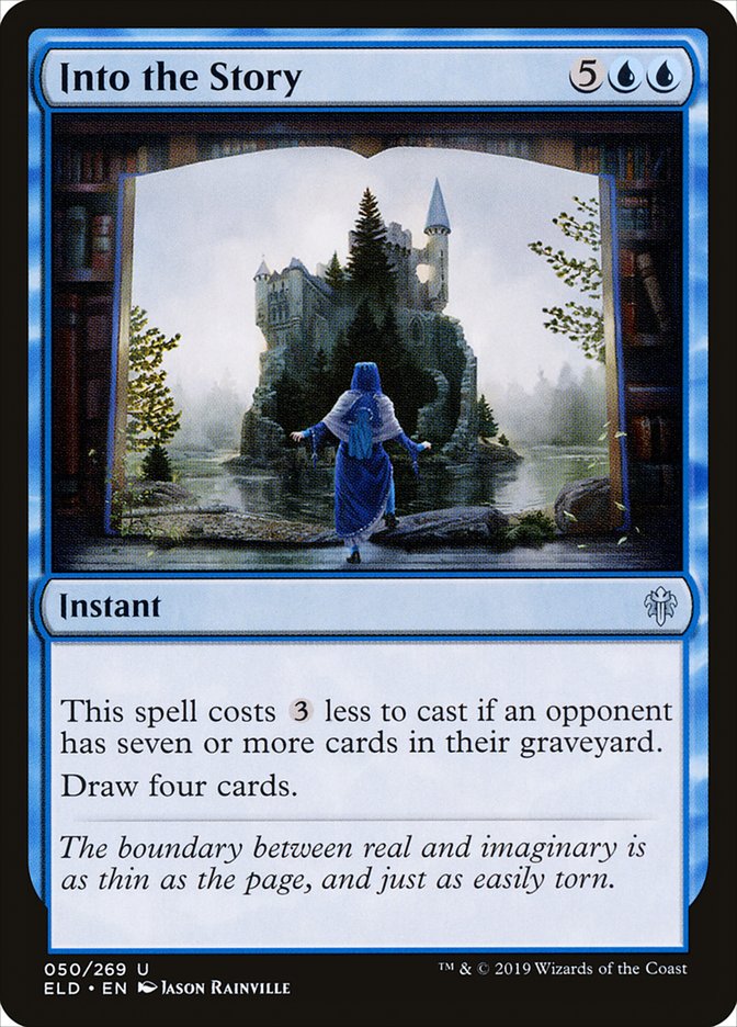 Into the Story [Throne of Eldraine] Magic: The Gathering