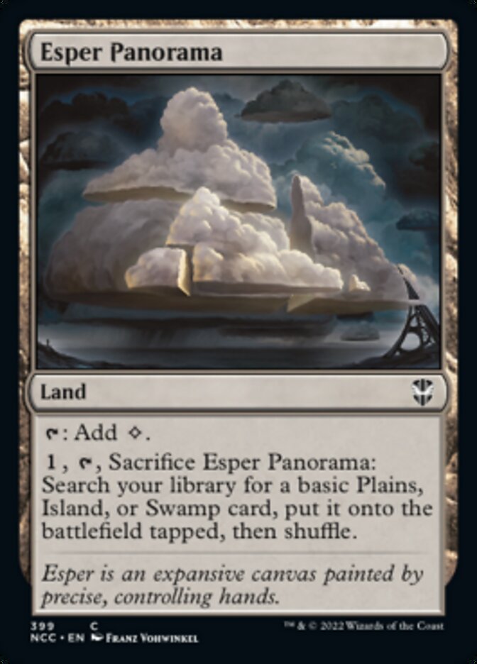 Esper Panorama [Streets of New Capenna Commander] Magic: The Gathering