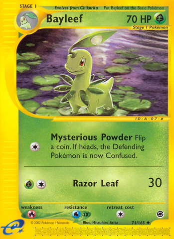 Bayleef (71/165) [Expedition: Base Set] Pokémon