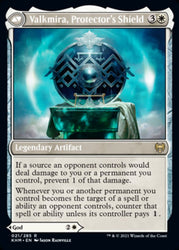 Reidane, God of the Worthy // Valkmira, Protector's Shield [Kaldheim] Magic: The Gathering
