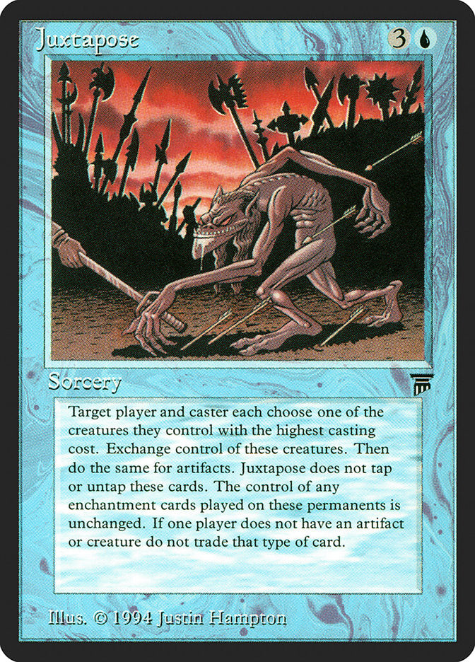 Juxtapose [Legends] Magic: The Gathering