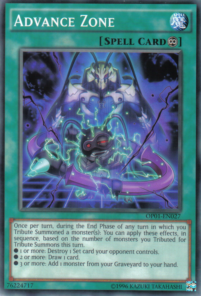 Advance Zone [OP01-EN027] Common Yu-Gi-Oh!