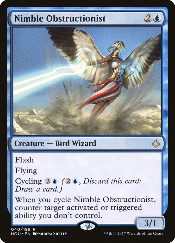 Nimble Obstructionist [Hour of Devastation] Magic: The Gathering