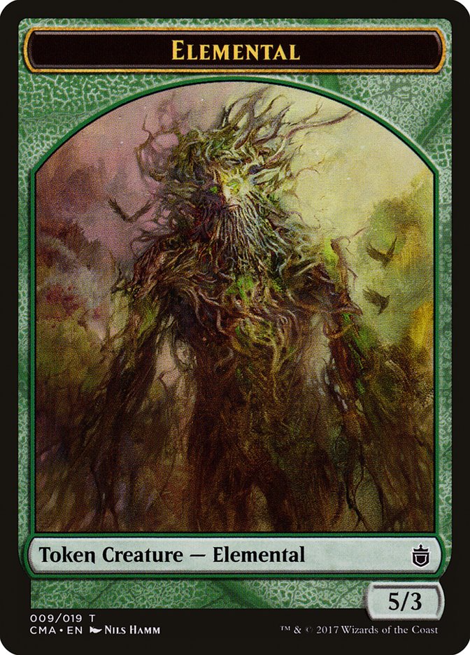 Elemental Token [Commander Anthology Tokens] Magic: The Gathering