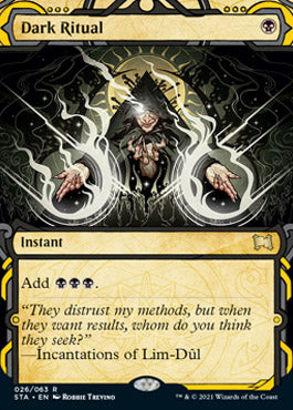 Dark Ritual [Strixhaven: School of Mages Mystical Archive] Magic: The Gathering