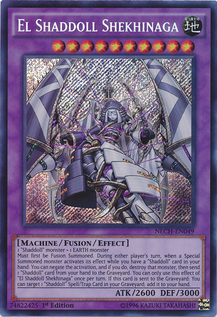 El Shaddoll Shekhinaga [NECH-EN049] Secret Rare Yu-Gi-Oh!