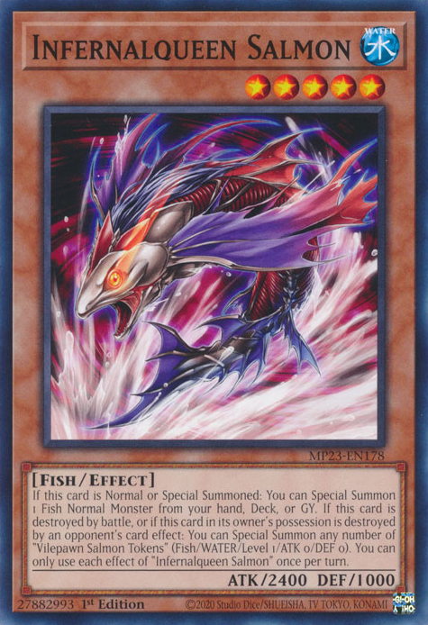 Infernalqueen Salmon [MP23-EN178] Common Yu-Gi-Oh!