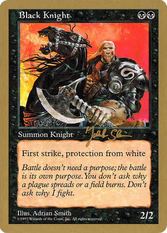 Black Knight (Jakub Slemr) [World Championship Decks 1997] Magic: The Gathering