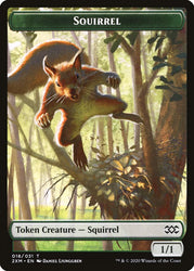 Soldier // Squirrel Double-Sided Token [Double Masters Tokens] Magic: The Gathering