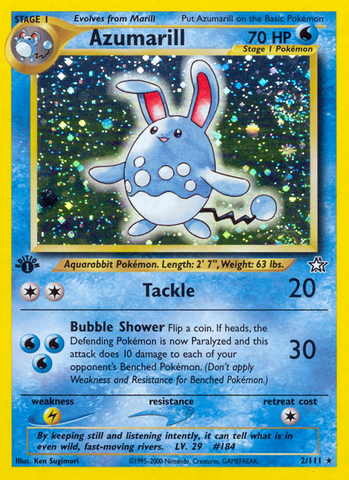 Azumarill (2/111) [Neo Genesis 1st Edition] Pokémon