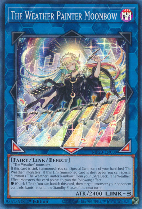 The Weather Painter Moonbow [MP23-EN089] Super Rare Yu-Gi-Oh!