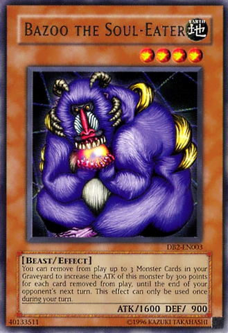 Bazoo the Soul-Eater [DB2-EN003] Rare Yu-Gi-Oh!