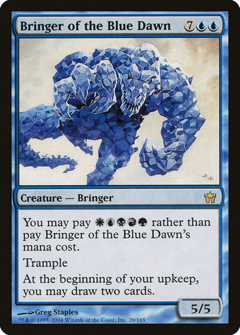 Bringer of the Blue Dawn [Fifth Dawn] Magic: The Gathering