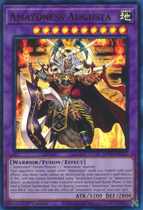 Amazoness Augusta [MP23-EN223] Ultra Rare Yu-Gi-Oh!
