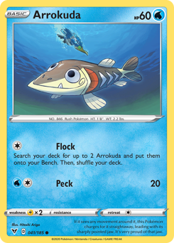 Arrokuda (041/185) [Sword & Shield: Vivid Voltage] Pokémon
