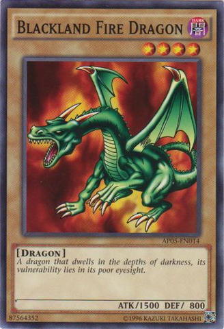 Blackland Fire Dragon [AP05-EN014] Common Yu-Gi-Oh!
