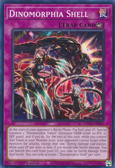 Dinomorphia Shell [MP23-EN040] Common Yu-Gi-Oh!