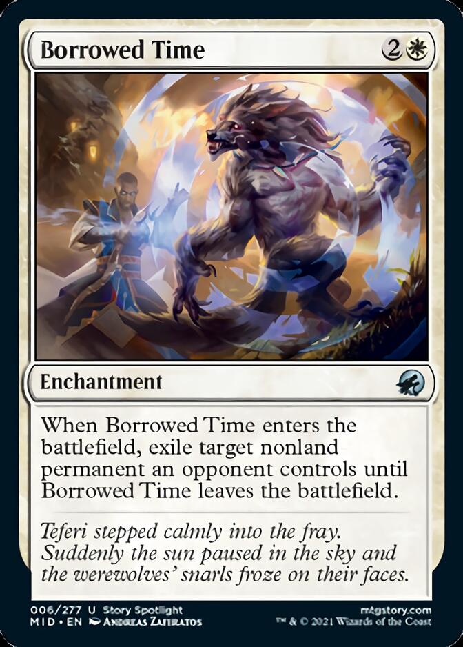 Borrowed Time [Innistrad: Midnight Hunt] Magic: The Gathering