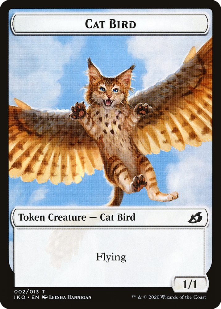 Cat Bird // Faerie Double-Sided Token [Starter Commander Decks] Magic: The Gathering