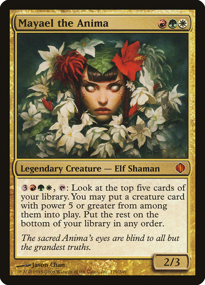 Mayael the Anima [Shards of Alara] Magic: The Gathering