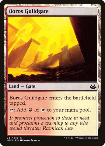 Boros Guildgate [Modern Masters 2017] Magic: The Gathering
