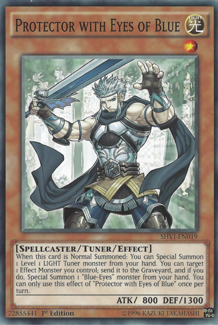 Protector with Eyes of Blue [SHVI-EN019] Common Yu-Gi-Oh!