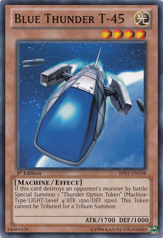 Blue Thunder T-45 [BP01-EN198] Common Yu-Gi-Oh!