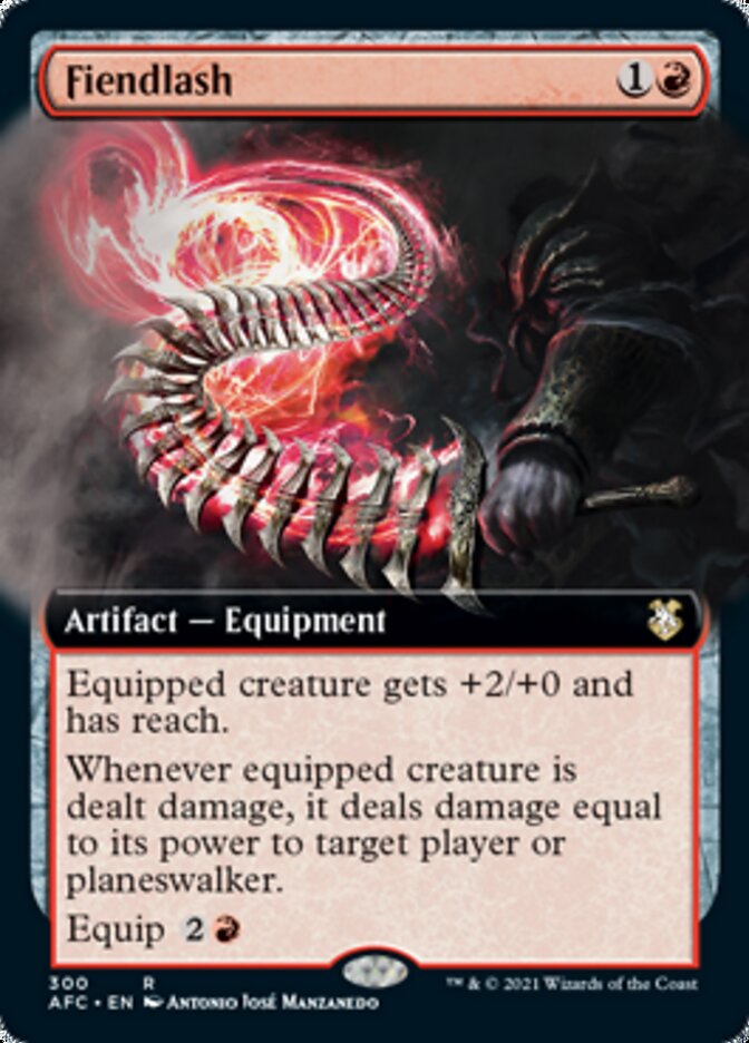 Fiendlash (Extended Art) [Dungeons & Dragons: Adventures in the Forgotten Realms Commander] Magic: The Gathering