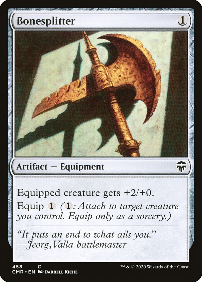 Bonesplitter [Commander Legends] Magic: The Gathering
