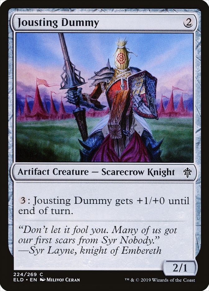 Jousting Dummy [Throne of Eldraine] Magic: The Gathering