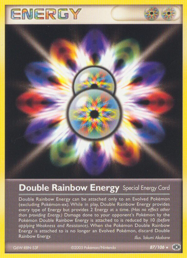 Double Rainbow Energy (87/106) [EX: Emerald] Pokémon