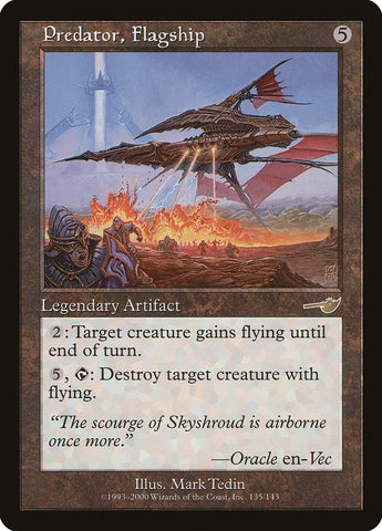 Predator, Flagship [Nemesis] Magic: The Gathering