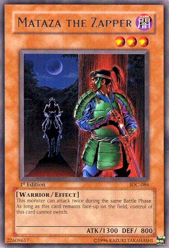 Mataza the Zapper [IOC-086] Rare Yu-Gi-Oh!