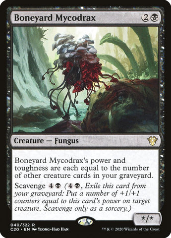 Boneyard Mycodrax [Commander 2020] Magic: The Gathering