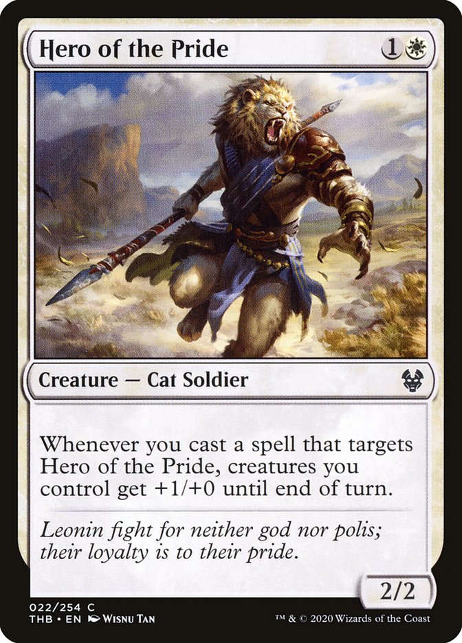 Hero of the Pride [Theros Beyond Death] Magic: The Gathering