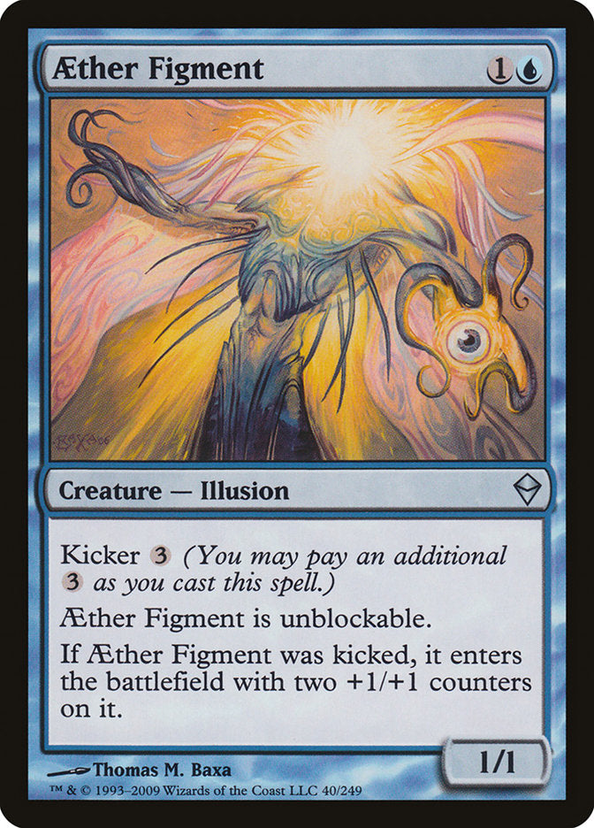 Aether Figment [Zendikar] Magic: The Gathering