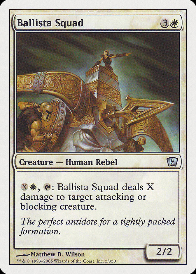 Ballista Squad [Ninth Edition] Magic: The Gathering
