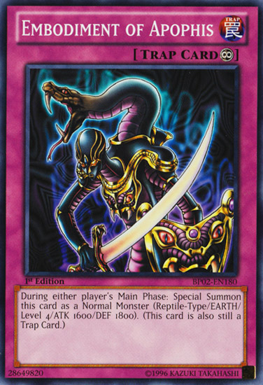 Embodiment of Apophis [BP02-EN180] Common Yu-Gi-Oh!