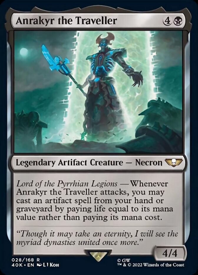 Anrakyr the Traveller [Warhammer 40,000] Magic: The Gathering