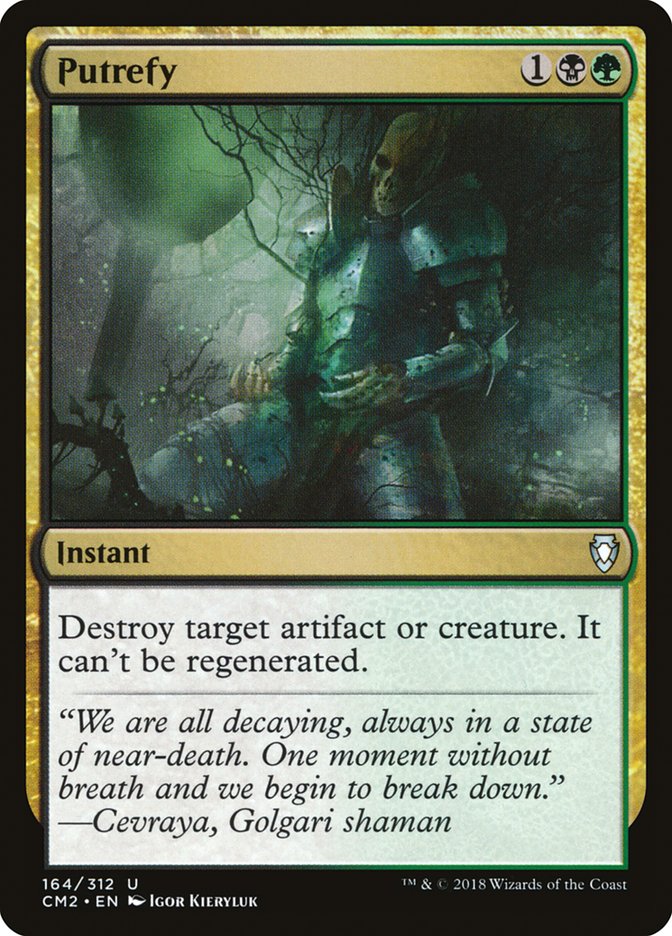 Putrefy [Commander Anthology Volume II] Magic: The Gathering