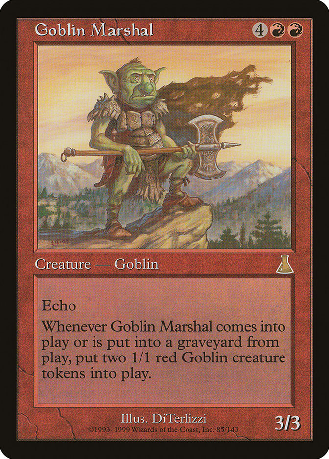 Goblin Marshal [Urza's Destiny] Magic: The Gathering