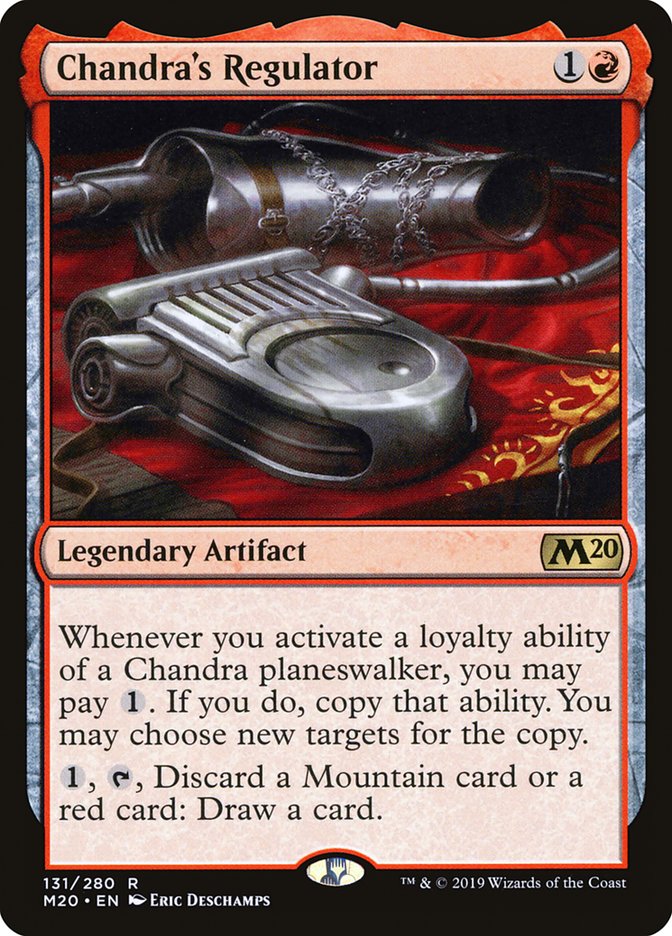 Chandra's Regulator [Core Set 2020] Magic: The Gathering