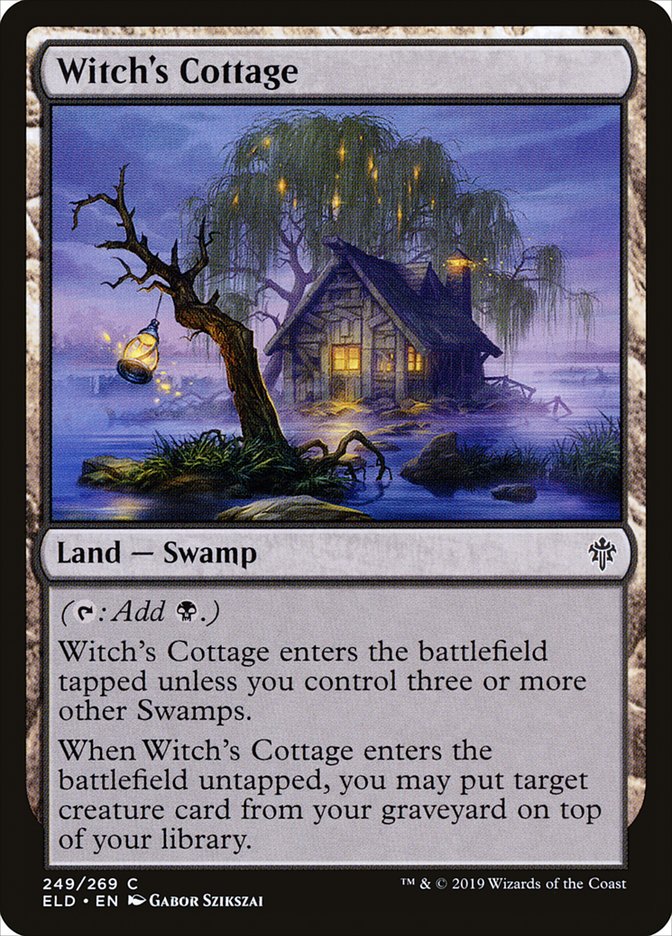 Witch's Cottage [Throne of Eldraine] Magic: The Gathering