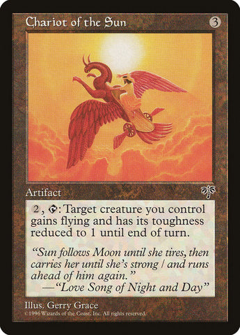 Chariot of the Sun [Mirage] Magic: The Gathering