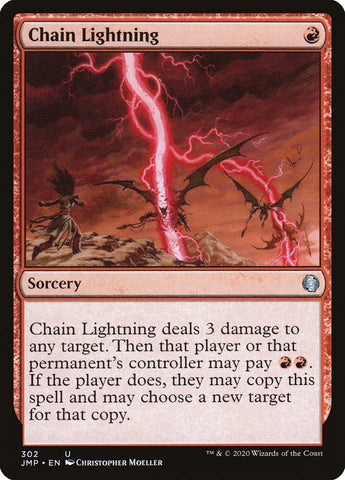 Chain Lightning [Jumpstart] Magic: The Gathering