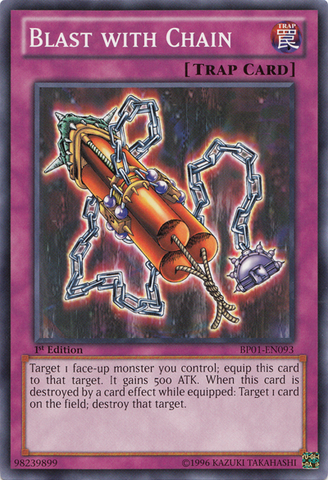 Blast with Chain [BP01-EN093] Common Yu-Gi-Oh!