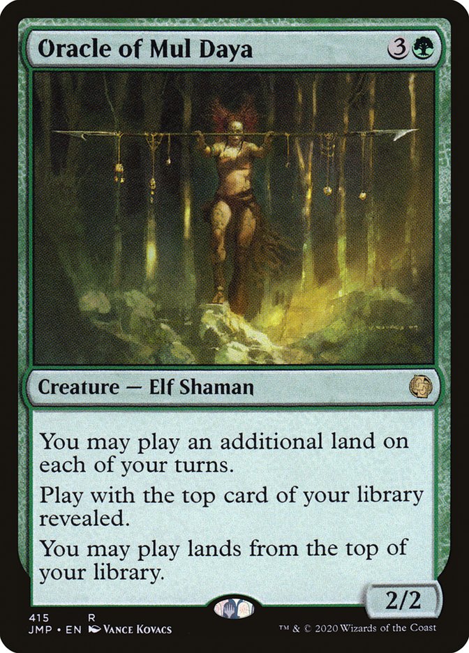 Oracle of Mul Daya [Jumpstart] Magic: The Gathering
