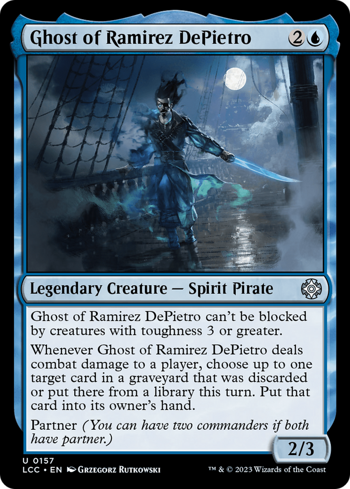 Ghost of Ramirez DePietro [The Lost Caverns of Ixalan Commander] Magic: The Gathering